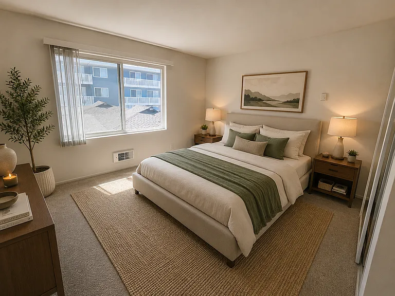 This photo has been digitally altered to show the unit furnished. Please go to original unfurnished photo in ad.