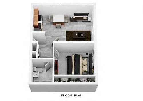 Floor plan 1 Bedroom