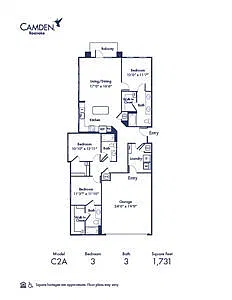 Floor plan C2A