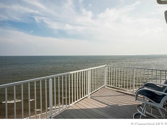 Third floor, corner unit balcony view