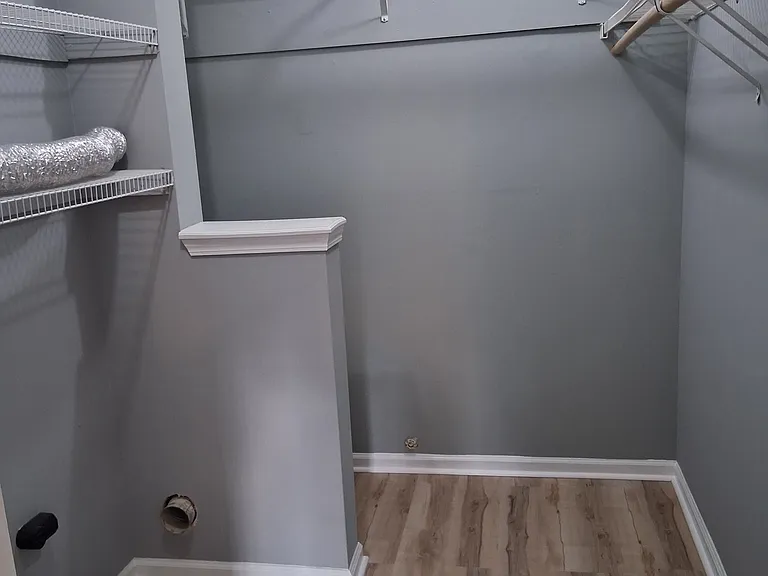 laundry room/master bedroom closet