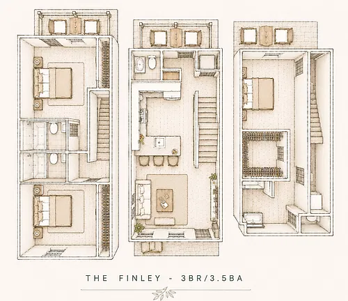 Floor plan The Finley