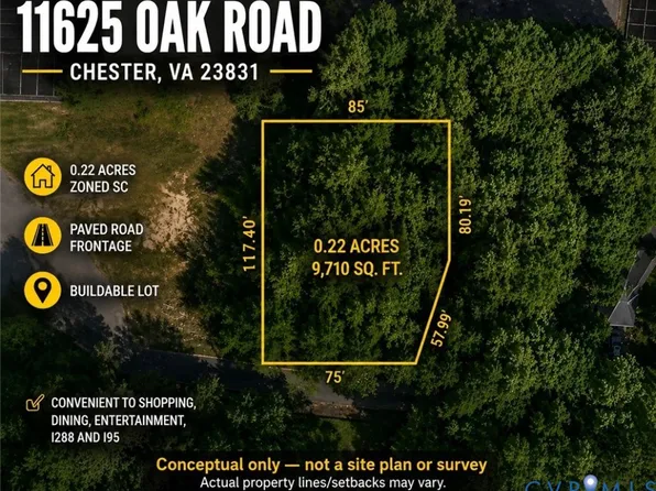 11625 Oak Rd, Chester, VA 23831