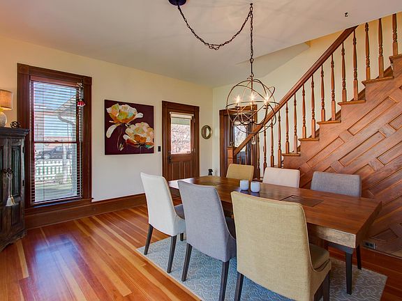 Beautiful historic woodwork.