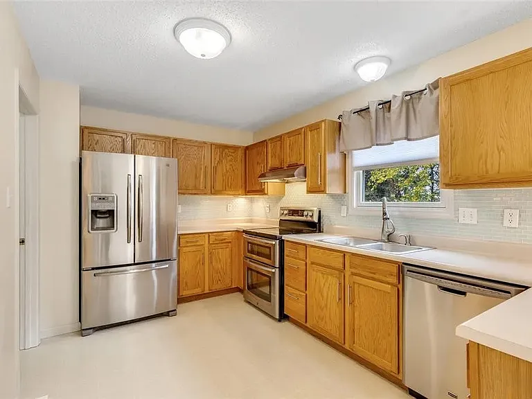 Kitchen with modern appliances
