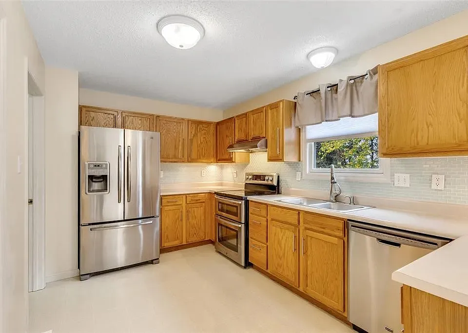 Kitchen with modern appliances