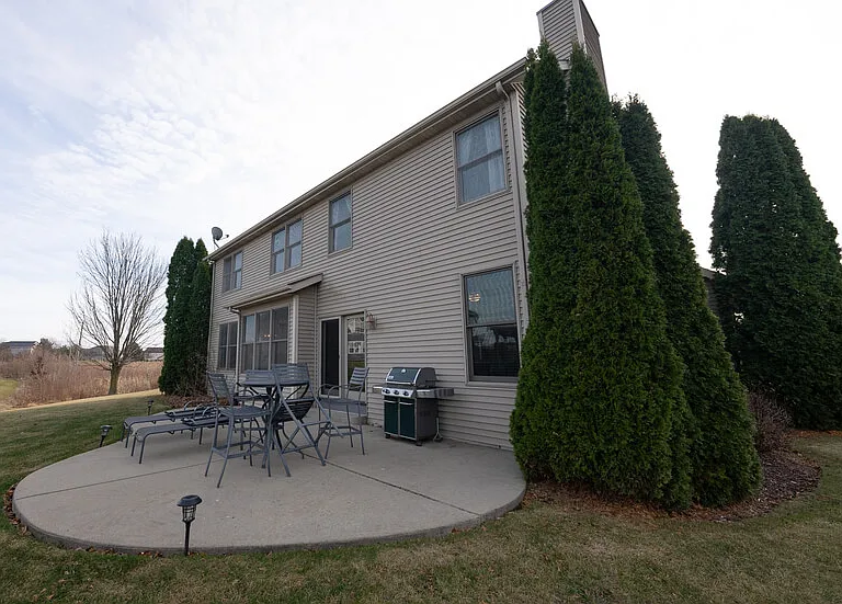 Patio Rear of house