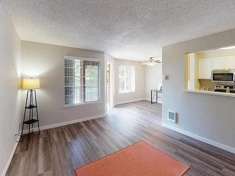Living Space & Kitchen