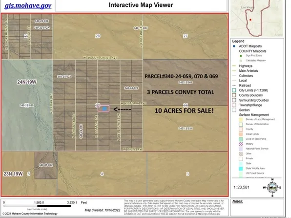10 Acres Victoria Ave, Dolan Springs, AZ 86441