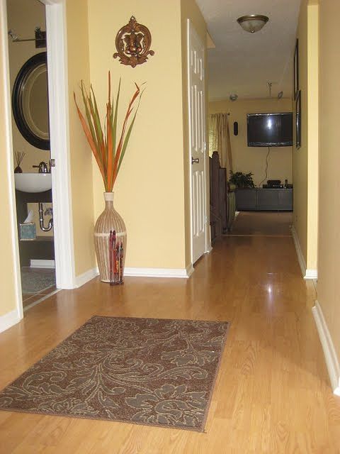 View after entering the hous