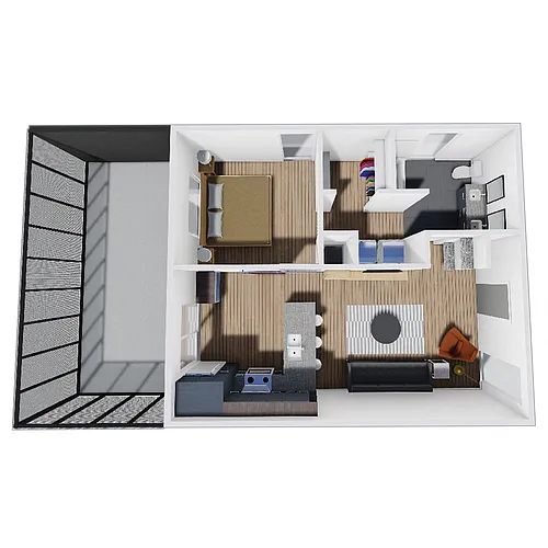 Floor plan Milkweed