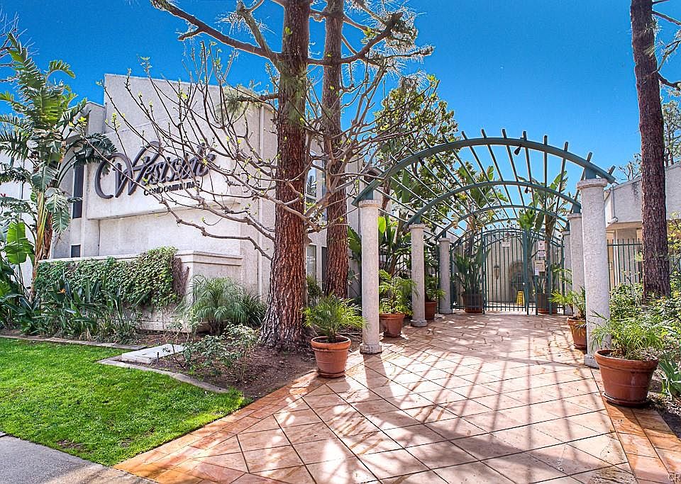 Gated entry to the complex