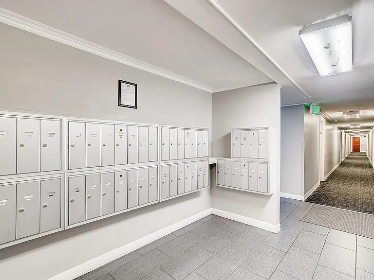 The Mailbox Area at Mondrian Colorado Apartments