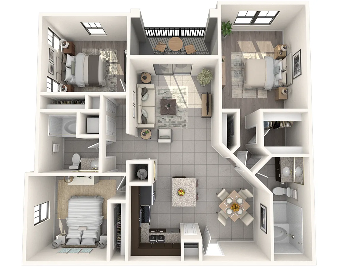 Floor plan D4a