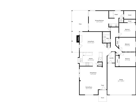 2nd image of 3321 W Red Coach Ave