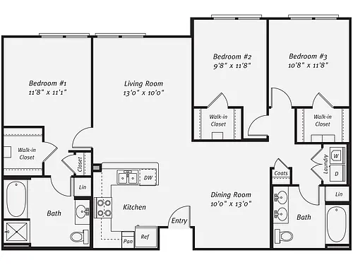 Floor plan C1