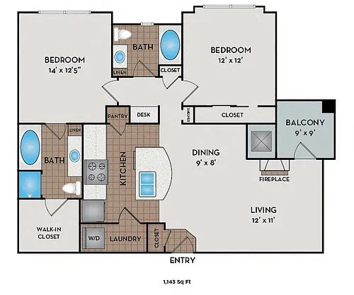 Floor plan Biscayne