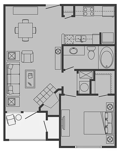 Floor plan A
