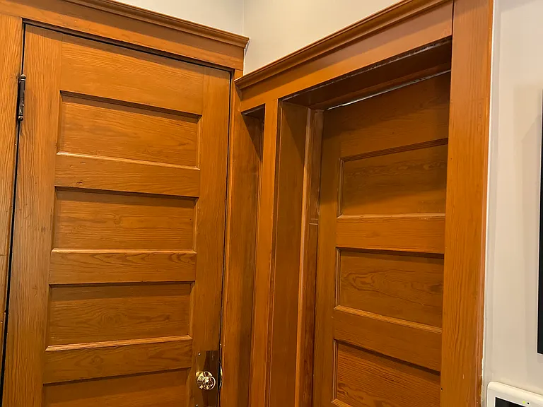 On the left, is the key lock entry to 3rd Floor residence