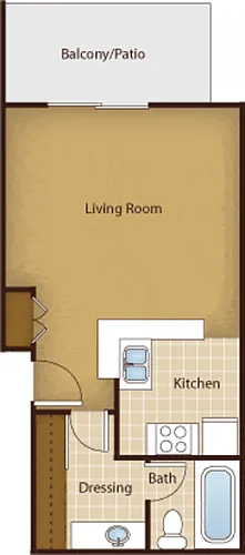 Floor plan E1