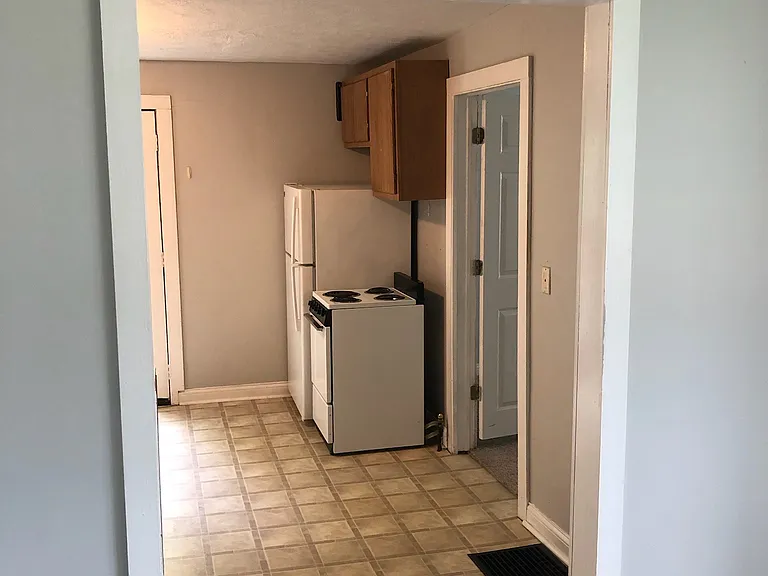 Kitchen as seen from living room