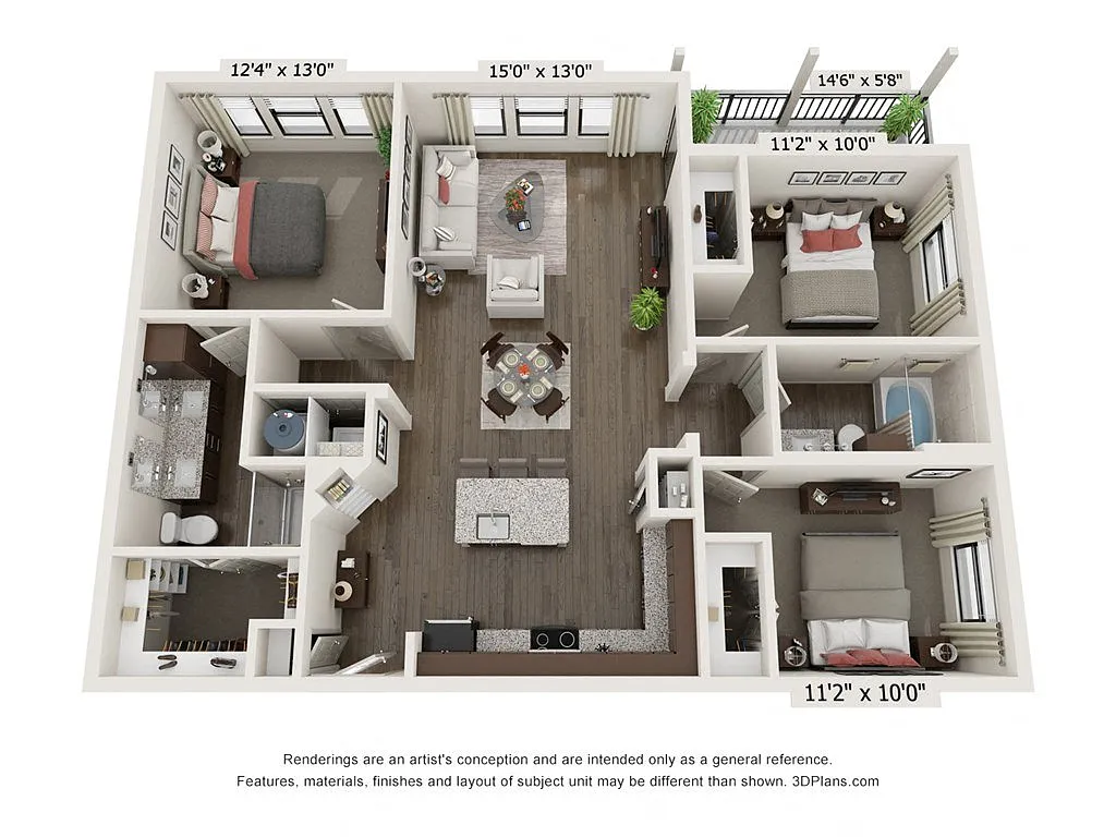 Floor plan C1
