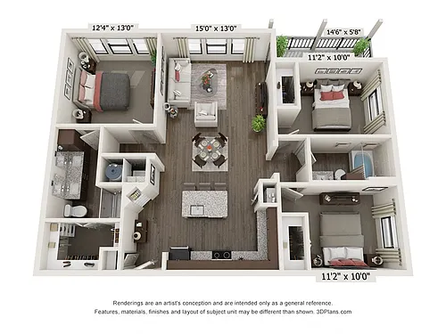 Floor plan C1