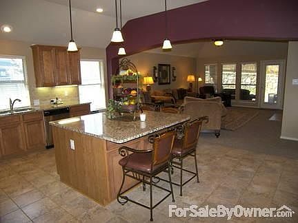 kitchen to family room