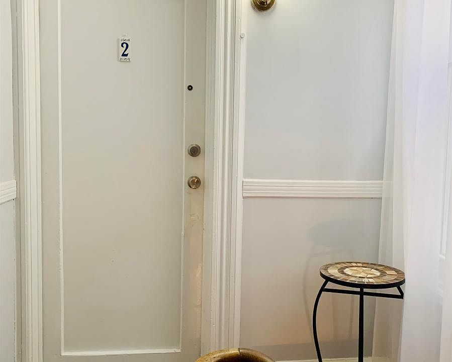 Apartment is 1 flight up