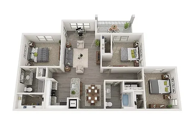 Floor plan 3X2