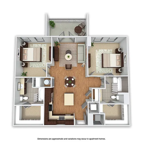 Floor plan Hutton