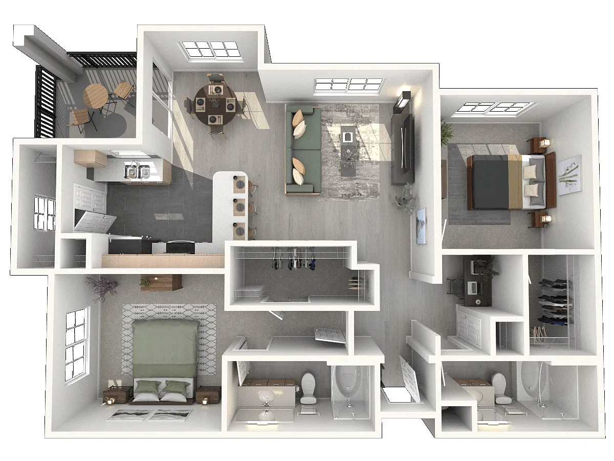 Floor plan Gregory