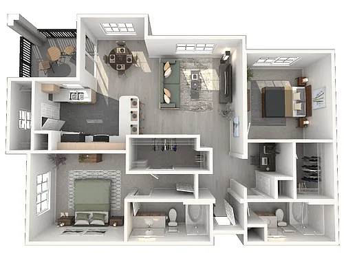 Floor plan Gregory