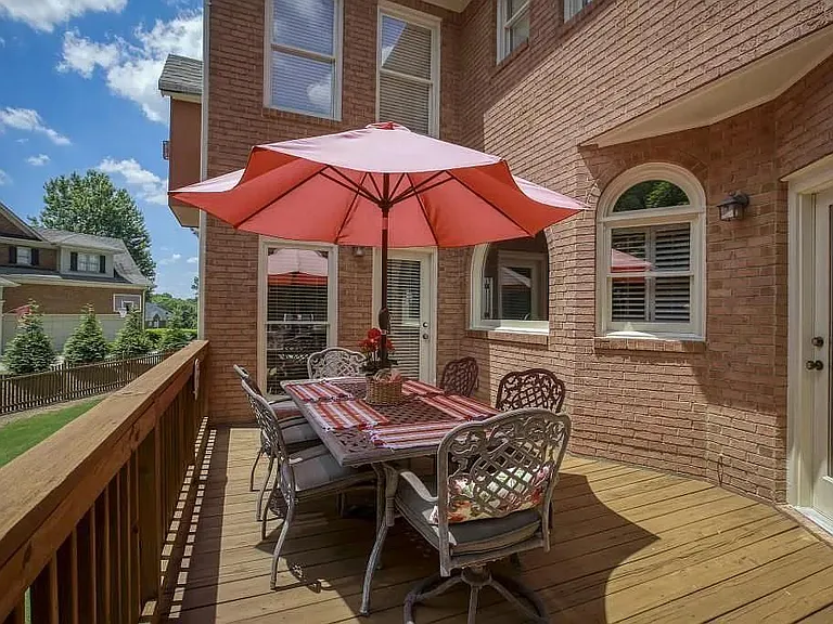 View of Patio and Entry to Sunroom