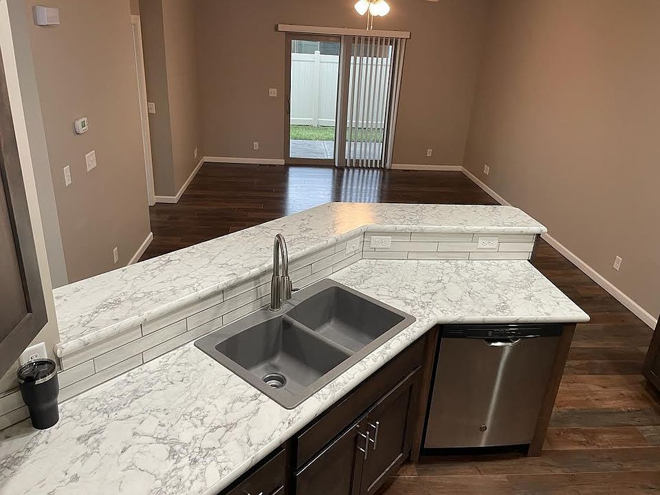 View out of Kitchen to Living Area