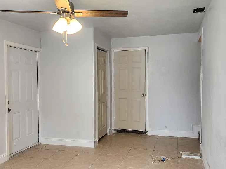 Spacious with closet and tiled floors