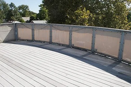 Rooftop deck