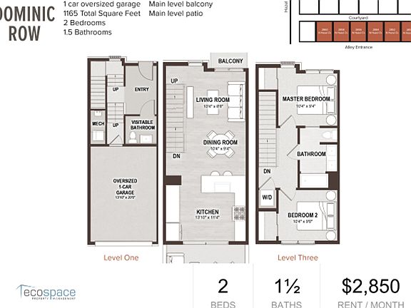 2nd image of 3120 W 29th Ave #2B-1BA-1165SQFT