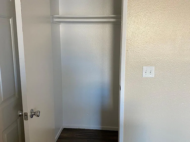 downstairs 2 bedroom - coat closet