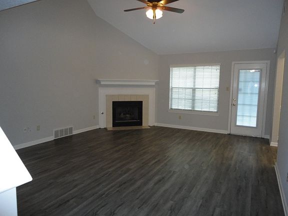 Fireplace with Gas Logs