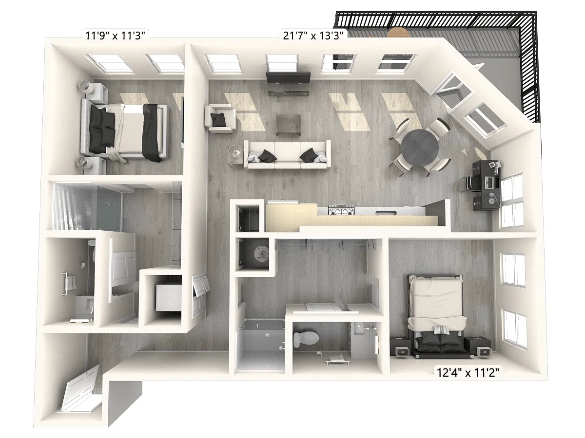 Floor plan 1167
