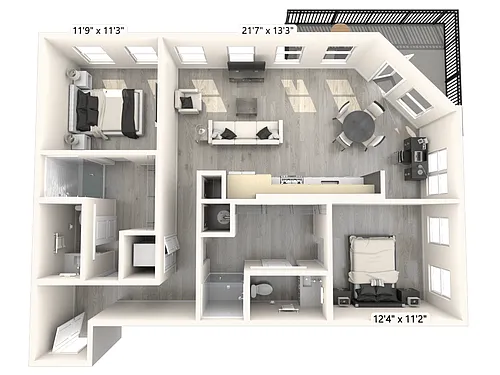 Floor plan 1167