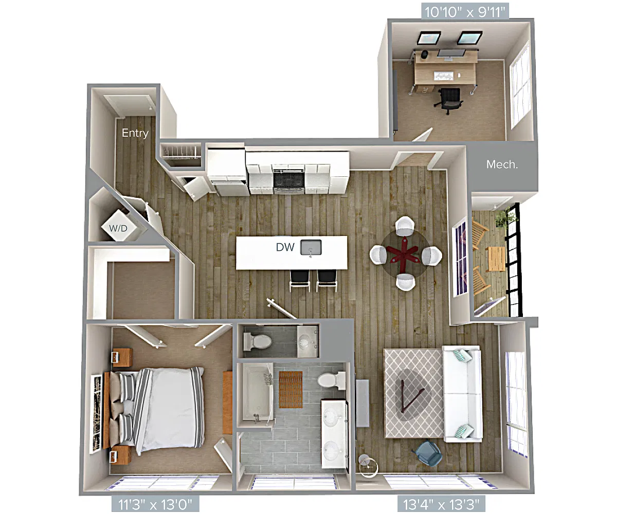 Floor plan A9D-1064-A