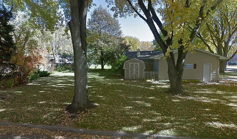 Back and side yard