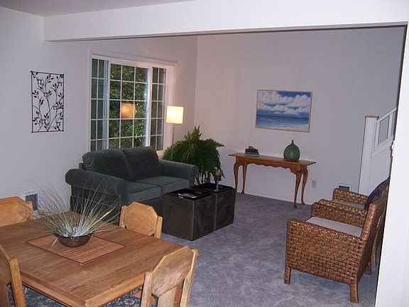 dining area and living room