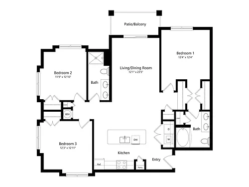 Floor plan Edinburg