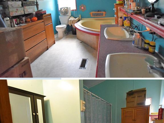 Master and spare bath 