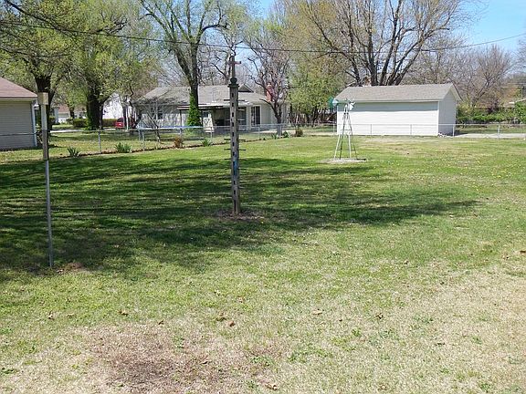 Large backyard