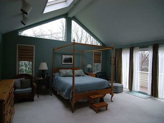 Master Bedroom and private Deck