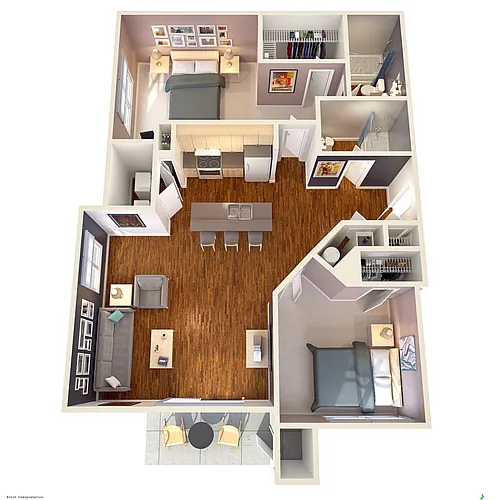Floor plan B1